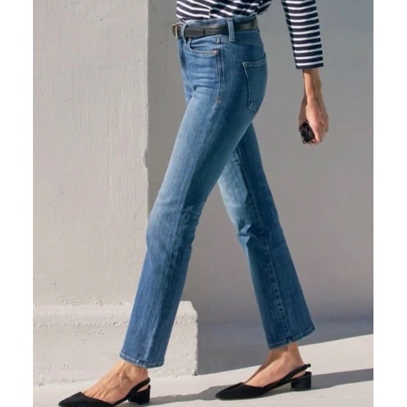 AYR Denim - AYR The Pop Straight Leg Jeans Blue Stretch Denim Minimalist Capsule Size 31 S